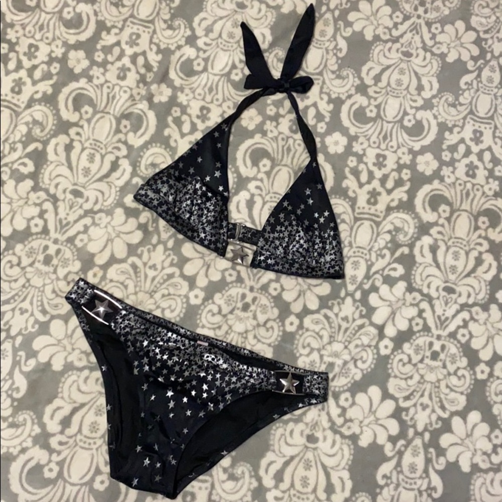 Victoria’s Secret Back and Silver Star Bikini